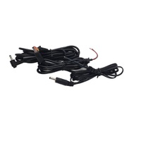 Câble OEM Superfine Conducteur RCA Android Stereo Radio 24AWG DC avec gaine en PVC noir pour produits intelligents