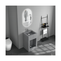 Nouveau design moderne Bassin mural en marbre pour toilettes de style simple Dalle de roche