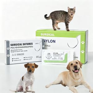 Hilo <span class=keywords><strong>de</strong></span> Sutura Quirúrgica, Poliglactina Médica PDO/PGA/NYLON 80, <span class=keywords><strong>Suturas</strong></span> Veterinarias - Product Image 4