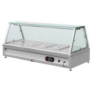 Hotel Kitchen Equipment <b>Buffet</b> Equipment <b>Electric</b> up 5x1/2 & Down 5x1/1 GN Pans Bain Marie <b>Food</b> <b>Warmer</b> Display for Catering - Product Image 2