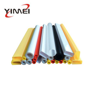 Profils d'extrusion plastique Yimei, couleur et forme personnalisées, accessoires pour matériaux de construction industrielle - Product Image 1