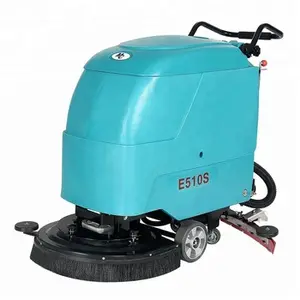 Hand pushed floor scrubber E510S, large capacity water tank 105L, 24V, long working time