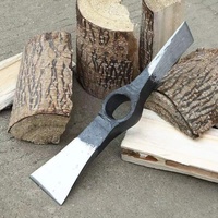 Hachette, pioche, bêche, outil de fendage de bois, outil de terrassement, outils de jardinage et d'agriculture, modèle 002, en acier forgé Hongrui Rail Steel