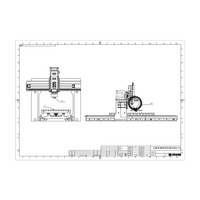 Centre d'usinage CNC à portique horizontal haute rigidité, commande Mitsubishi BT50, pour usinage de métaux lourds en usine, MIVA