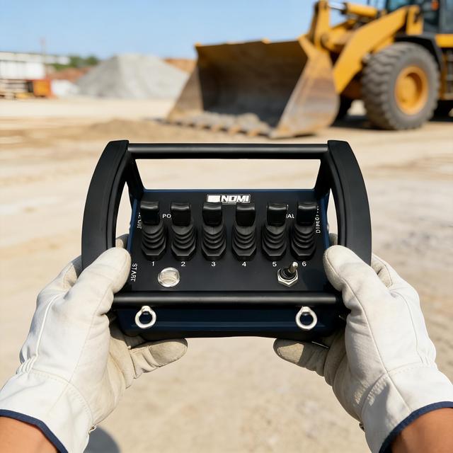 Hot Sale Industrial 6-Way Proportional Remote Joystick Remote Hydraulic Controller for Excavator & Crane