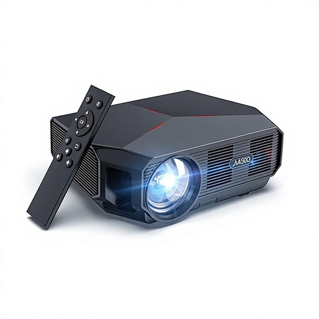 Overhead Projector Ultra-Clear 1080P Home Theater High-End Technology Chip Office Conference Projector with Android and CRT