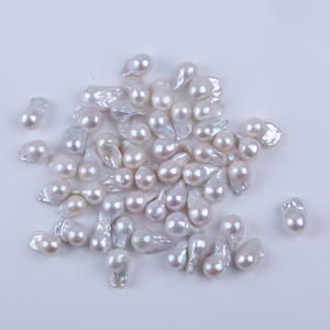 Edison Round Pearl String 11-13mm Natural Freshwater White <b>Pink</b> & Colored Semi-Finished Wholesale for DIY <b>Necklace</b> & Bracelet - Product Image 5