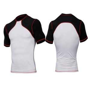 Camiseta de compresión para hombre, camiseta de manga larga con capa base, equipo deportivo, mallas deportivas para entrenamiento de gimnasio - Product Image 1