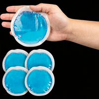 Produit Tendance 2026 – Mini-packs de gel chaud/froid réutilisables 10x10cm personnalisables en forme de cercle pour usages multiples