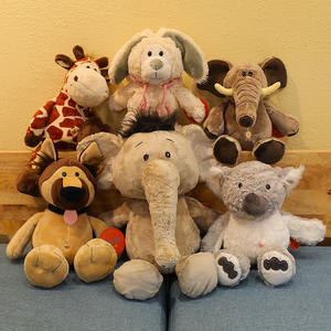 Mode Jungle animaux doux Lion enfants jouets <span class=keywords><strong>en</strong></span> <span class=keywords><strong>peluche</strong></span> personnalisés belles grandes oreilles éléphant <span class=keywords><strong>tigre</strong></span> ours singe girafe jouets <span class=keywords><strong>en</strong></span> <span class=keywords><strong>peluche</strong></span> - Product Image 3