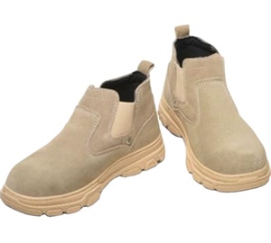 Scarpe di sicurezza industriali <span class=keywords><strong>2023</strong></span> leggere per adulti in acciaio traspirante dita in pelle scamosciata stile Casual per l'inverno autunno <span class=keywords><strong>lavoro</strong></span> di fabbrica - Product Image 3