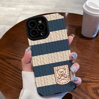 Casing HP Lucu Kartun Berang-berang Kecil Bahan TPU Lembut Magnetik Tinggi Kompatibel untuk Apple 15pro/13/11 IPhoneXR Pro Max