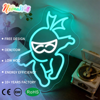 Enseigne néon Ninja pour propriétaires de salles de jeux Esports Neonawall, lumière néon USB à intensité variable pour vitrine de magasin, décoration murale commerciale