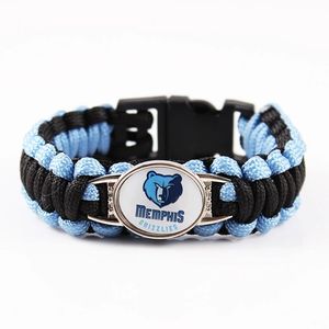 Bestseller Basketball 30 Team Woven Parachute Cord Armband für Outdoor Survival Bracelet - Product Image 6