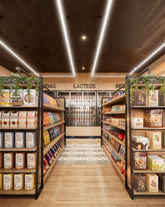 Hiệu suất cao Bánh Mì Bánh bánh hiển thị quầy siêu thị kệ trưng bày bằng gỗ - Product Image 5