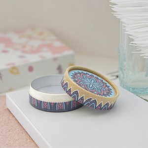 Eco-Friendly Customized Cosmetic Packaging Circular Paper <b>Container</b> for Face Cream, Lotion, Hand Cream Solid <b>Perfume</b> Packaging - Product Image 1