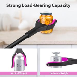 36 \ "có thể gập lại nhôm Grabber Reacher công cụ 360 ° xoay hàm nam châm Pick-up Thùng rác chọn trên - Product Image 5