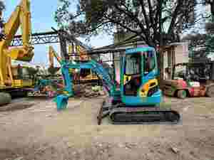 Mini-excavatrice d'occasion de grande marque U35 du Japon en excellent état, 3,5 tonnes, petite excavatrice pas chère à vendre - Product Image 2