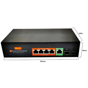Switch POE Gigabit no administrado de 6 puertos <span class=keywords><strong>ANPA</strong></span> Factory, 10/100/1000Mbps RJ45, con capacidad de 12 Gbps y AI Watchdog, para CCTV - Product Image 5