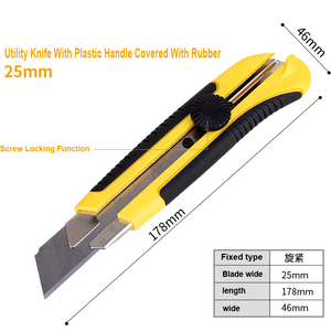25mm Breakaway Blade Snap Off Utility <b>Knife</b> - Product Image 3