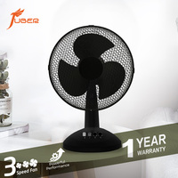 Petit ventilateur de table mécanique léger de 9 pouces pour dortoir d'étudiant, bureau, poste de travail, vente en gros
