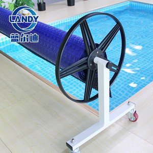 รอกคลุมสระว่ายน้ำ Landy Pool Cover Roller W40T อลูมิเนียมอัลลอยด์ ปรับความยาวได้ สะดวกสบาย - Product Image 3