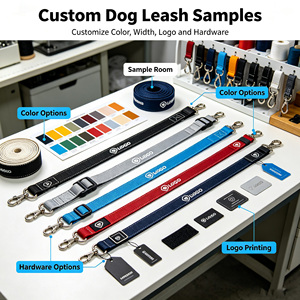 Arnés y correa personalizados para perros, correa ajustable para perros pequeños y medianos, correa impermeable y resistente para entrenamiento. - Product Image 1