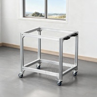 Table de travail à roulettes en profilé aluminium Weizhi, fabricant professionnel