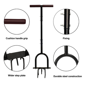 Winslow & Ross 3-en-1, motoculteur de griffe de jardin, bouchon manuel, aération du sol, aérateur de pointes de pelouse - Product Image 5