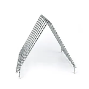 Prateleira de cozinha em aço inoxidável de camada única, suporte para tábua de cortar de metal com suporte para instalação em pé