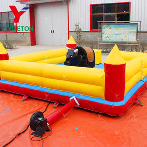 <span class=keywords><strong>Toro</strong></span> Mecánico Inflable para Adultos, Juego <span class=keywords><strong>de</strong></span> Rodeo Mecánico Comercial, Máquina <span class=keywords><strong>de</strong></span> Juegos <span class=keywords><strong>Inflables</strong></span> - Product Image 3