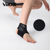 Attelle de cheville sportive réglable en néoprène multicolore VBOSI – Manchon élastique pour entorse du pied, pour femmes et hommes, soulagement des douleurs articulaires, protection sportive