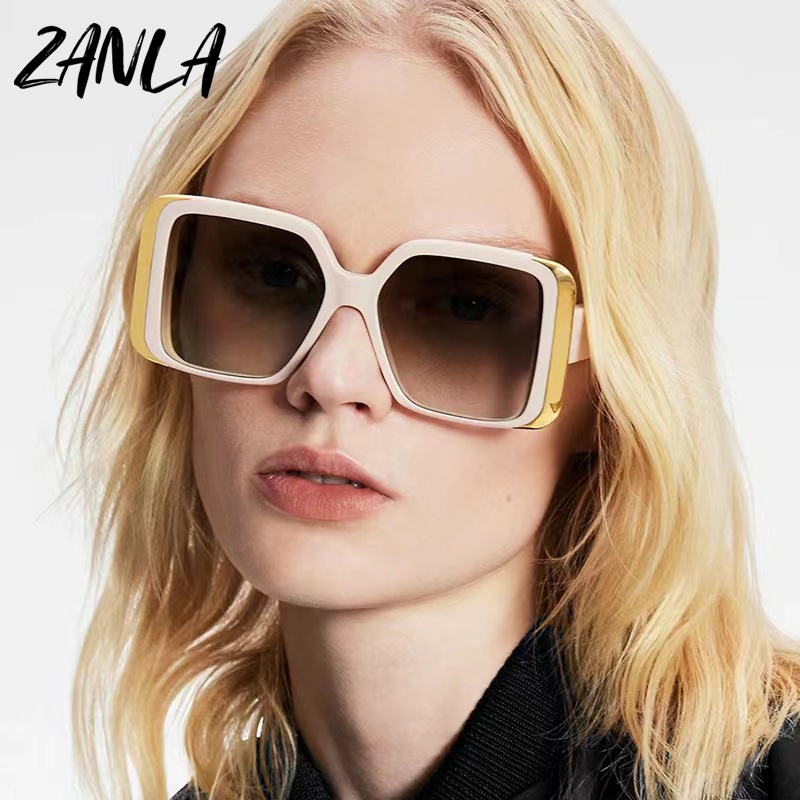 nknit 2023 summer square sunglasses ベージュ Vintage Square Sunglasses Women Trending Products 2023 New