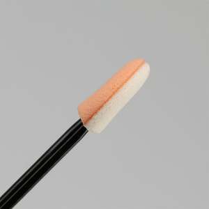 Fabricant chinois, vente en gros, <span class=keywords><strong>applicateur</strong></span> de <span class=keywords><strong>fard</strong></span> <span class=keywords><strong>à</strong></span> paupières jetable <span class=keywords><strong>à</strong></span> une extrémité, pas cher, avec embout en éponge blanche - Product Image 6