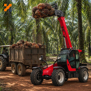 Máquina 3 <span class=keywords><strong>en</strong></span> 1: Carretilla Elevadora Telescópica de 3000 kg + Cargadora de Ruedas + Manipulador de Materiales, Alcance de 6 m, Accesorios 4 <span class=keywords><strong>en</strong></span> 1, Motor Yuchai - Product Image 1
