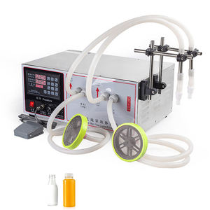 Machine de remplissage numérique à double tête pour liquides, détergents, huiles, jus, lait, eau, sauces, boissons, sirops – Grande capacité - Product Image 3