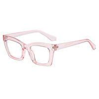 Montures de lunettes de soleil pour femmes tendance et bon marché en TR90 et acétate, style œil de chat, anti-lumière bleue, lunettes de jeu