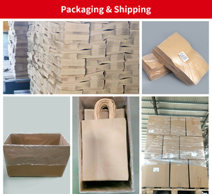 Sacos impresos Emballage Sacchetti <span class=keywords><strong>carta</strong></span> boutique compras entrega de alimentos sacar bolsas de papel con asas - Product Image 5