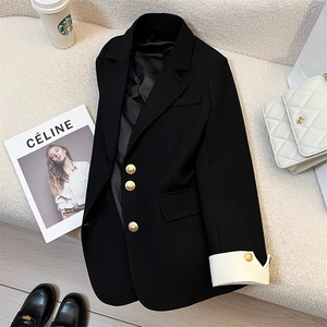 <span class=keywords><strong>Blazer</strong></span> Feminino de Manga Longa para Outono Inverno Moda Casaco Casual para Escritório Tamanho S-3XL Novos Blazers Femininos - Product Image 6