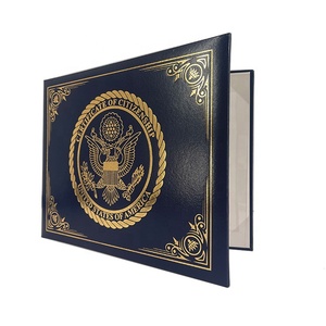 Tùy chỉnh chúng tôi Công Dân và nhập tịch giấy chứng nhận tốt nghiệp người giữ bằng tốt nghiệp bìa với in trang bên trong - Product Image 1