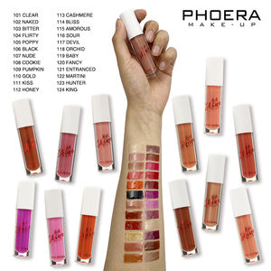 PHOERA Lipgloss Gloss <span class=keywords><strong>Maquillage</strong></span> Haute brillance Lèvres pleines <span class=keywords><strong>Maquillage</strong></span> brillant pour les lèvres - Product Image 5
