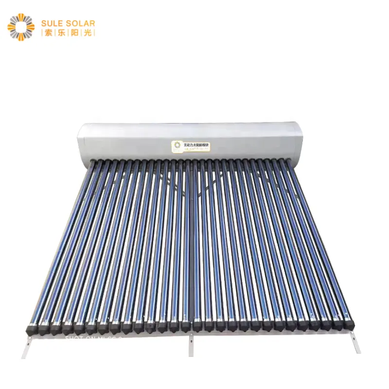 Solar Thermal High Efficiency Greenhouse Pressurized Compact Evacuated tube Solar Water Heater Price