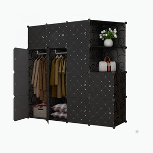 Прямая продажа с фабрики 14 двери пластиковый шкаф для хранения вещей портативный подвесной <span class=keywords><strong>almirah</strong></span> для гостиной - Product Image 1