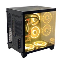 Boîtier d'ordinateur de style nouveau Pcooling, boîtier PC ATX, fabrication sur mesure, faible MOQ, boîtier de jeu, cabinet PC