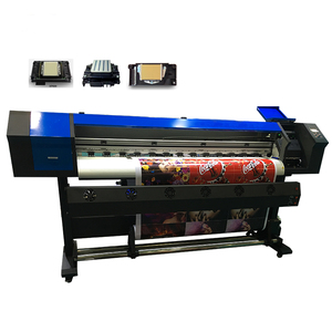 Chất lượng cao lớn Định dạng thăng hoa máy in 1.3M/1.6m/1.8m <span class=keywords><strong>Cutter</strong></span> <span class=keywords><strong>plotter</strong></span> máy in sử dụng rộng rãi cho Flex Banner Vinyl Sticker - Product Image 1