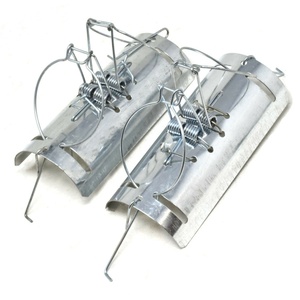 Trappola a tunnel per talpe da esterno OEM, in acciaio zincato, sicura, per giardino, per il controllo umano di talpe e gopher - Product Image 1