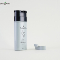 Flacon de teinture capillaire grande capacité Ultracolor Beauty Container avec marquage à chaud en PP pour soins capillaires, double compartiment