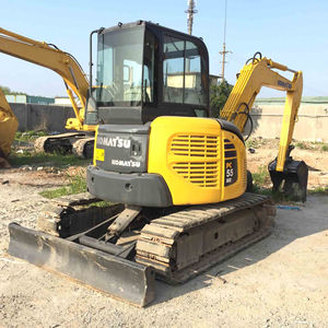 Fábrica mejor venta japonés Mini excavadora 5 ton PC55MR/excavadora usada Komatsu PC55MR para la venta/hidráulica excavadora - Product Image 1