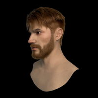Masques masculins en silicone réalistes, couvre-chefs de jeune homme portables avec greffe de cheveux et barbe, personnalisables pour accessoires de cinéma et de télévision