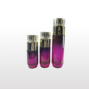 Set di imballaggi per la cura della pelle con fondo spesso con logo personalizzato da 30 50 <span class=keywords><strong>g</strong></span> di 100 120 ml di lusso in vetro per crema cosmetica bottiglia Toner con pompa - Product Image 4